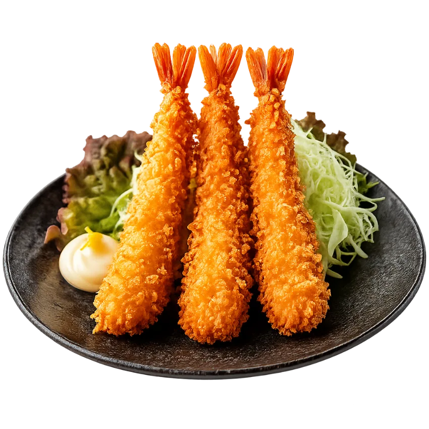 Camarão panado (ebi fry)